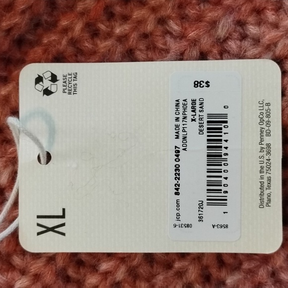 a.n.a Woman's Desert Sand V-Neck Sweater, Size: XL, NWT - Picture 5 of 9